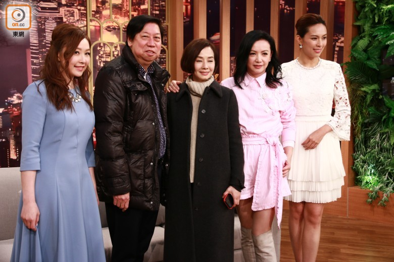 乐瞳（左起）、吴雨、毛舜筠、曾华倩、朱慧敏