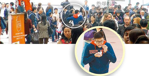 身為喇沙泳隊中堅嘅 Martin，今年一月先滿十六歲，已經六呎幾高